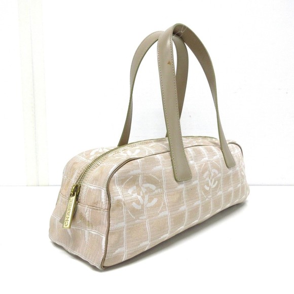 Chanel Line Ivory Travel Nylon Beige Jacquard - Picture 1 of 12